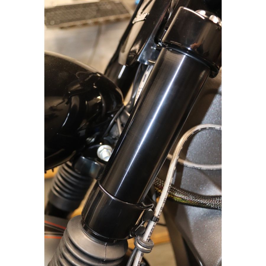 Indian Scout Billet Fork Tube Upper Cover Moore Speed Racing